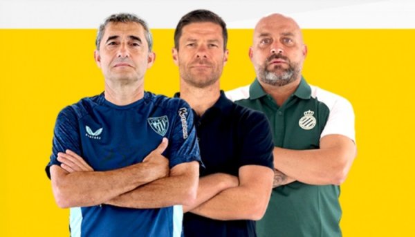 Ứng cử viên huấn luyện viên giỏi nhất của La Liga vào tháng 8: Alonso & Valverde & Huấn luyện viên Espanyol M-Gonzalez